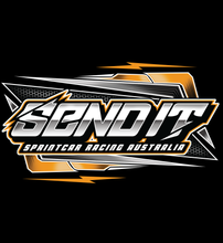 Load image into Gallery viewer, Send It Text Orange - Tee Shirt