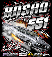 Load image into Gallery viewer, Bosko Racing - Josh Boskovich - Two Position Print Tee Shirt