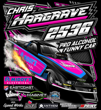 Load image into Gallery viewer, Middy's Electrical Pro Alcohol Funny Car - Two Position Print Tee Shirt