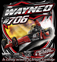 Load image into Gallery viewer, Wayne Cartledge - Memorial Tee Shirt