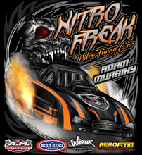 Load image into Gallery viewer, Adam Murrihy - NITRO FREAK - Nitro Funny Car - Tee Shirt