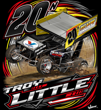 Load image into Gallery viewer, Troy Little - Sprintcar - Two Position Print Tee Shirt