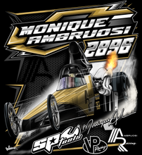 Load image into Gallery viewer, Monique Ambruosi - Two Position Print Tee Shirt