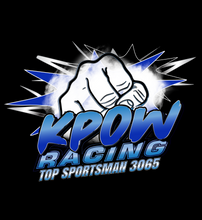 Load image into Gallery viewer, KPOW Racing - Two Position Print Tee Shirt
