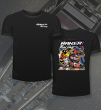 Load image into Gallery viewer, Allan Baker - Baker Racing - Microsprint - Two Position Print Tee Shirt