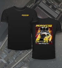 Load image into Gallery viewer, Aeroflow - Mustang Nitro Funny Car - Two Position Print Tee Shirt