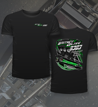 Load image into Gallery viewer, Britney Olive - Supercharged Outlaw Dragster - Two Position Print Tee Shirt