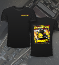Load image into Gallery viewer, Aeroflow Nitro Funnycar - yellow - Two Position Print Tee Shirt