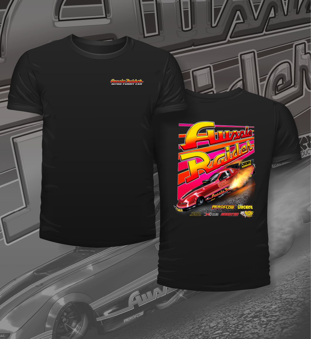 Graeme Cowin's AUSSIE RAIDER Nitro  Funny Car - Tee Shirt