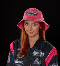 Load image into Gallery viewer, Middy&#39;s Electrical Pro Alcohol Funny Car - Pink Bucket Hat
