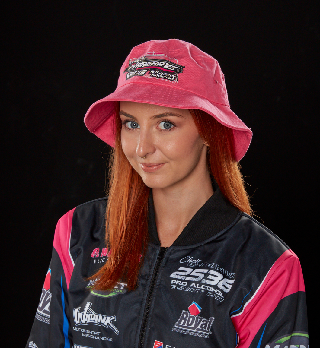 Middy's Electrical Pro Alcohol Funny Car - Pink Bucket Hat