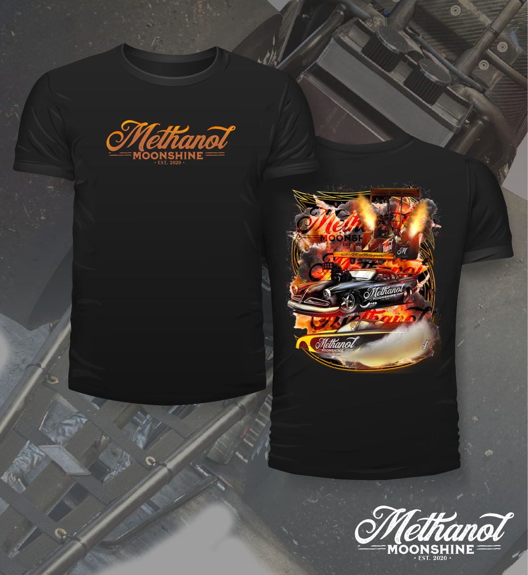 Methanol Moonshine - Dragcar - Tee Shirt