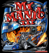 Load image into Gallery viewer, Mr Maniac - Two Position Print Tee Shirt
