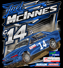 Load image into Gallery viewer, Joel McInnes Colac Wreckers - Two Position Print Tee Shirt
