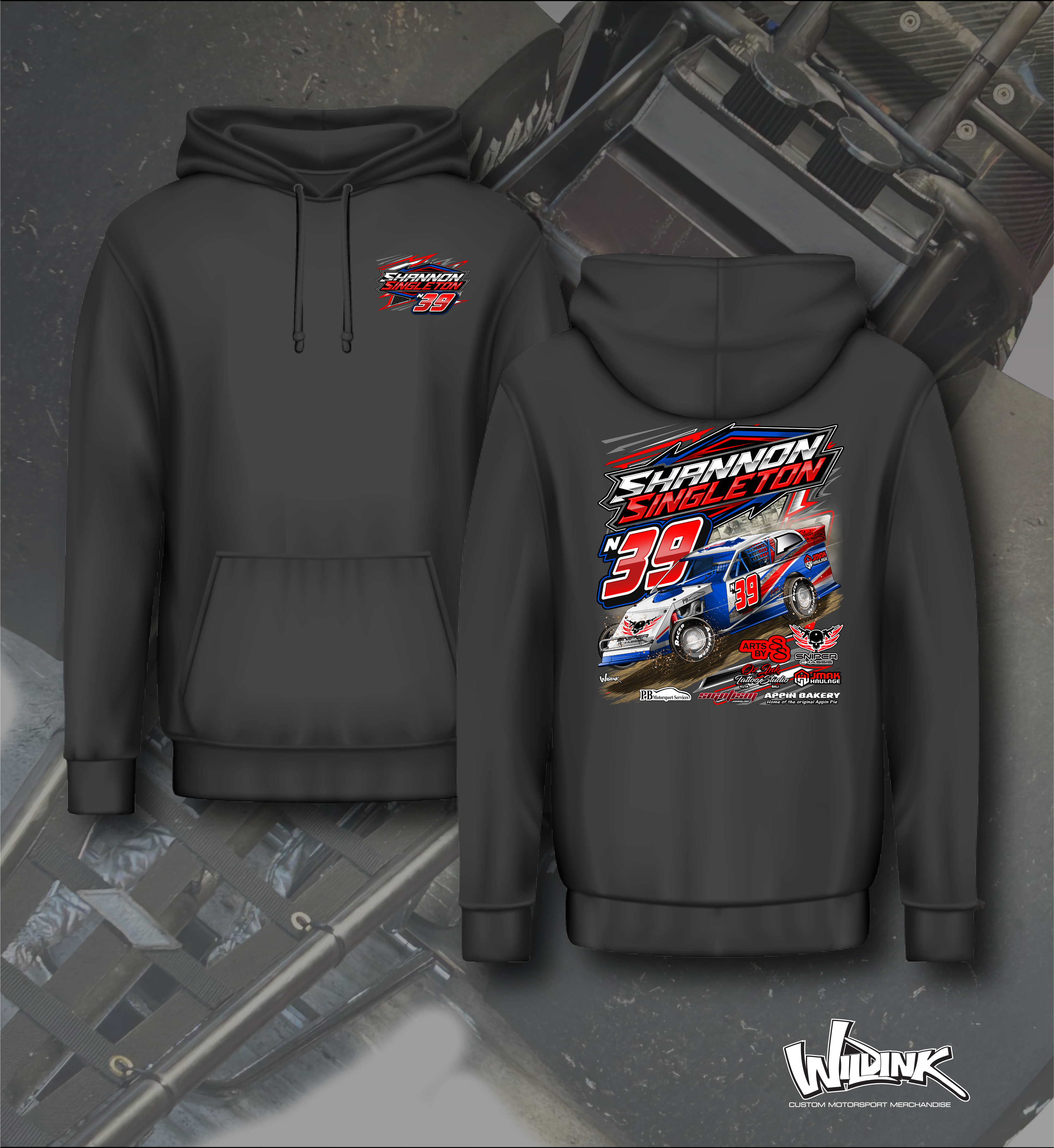 Shannon Singleton - AMCA - Hoodie – Wild Ink Australia