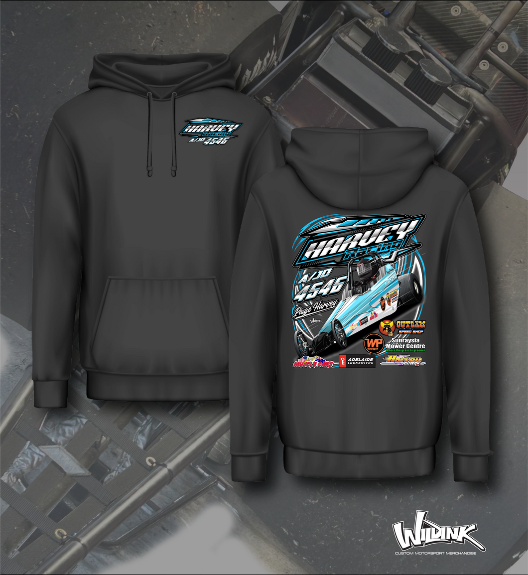 Paige Harvey - Harvey Racing - Jr Dragster  - Hoodie