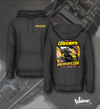 Load image into Gallery viewer, Aeroflow Nitro Funnycar - Black - Hoodie
