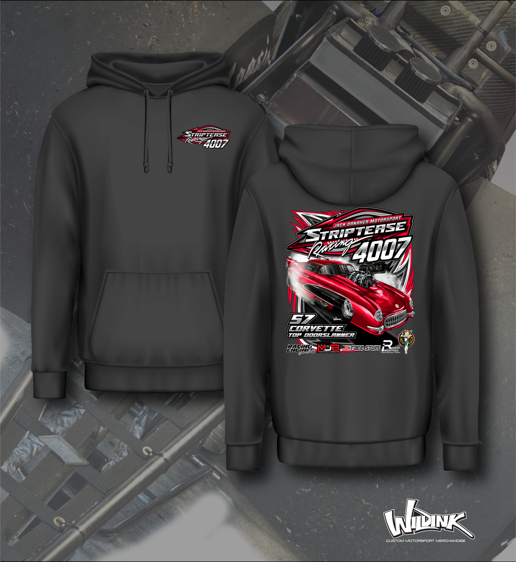 Jack Danaher Motorsport - Striptease Racing - Top Door Slammer - Hoodie