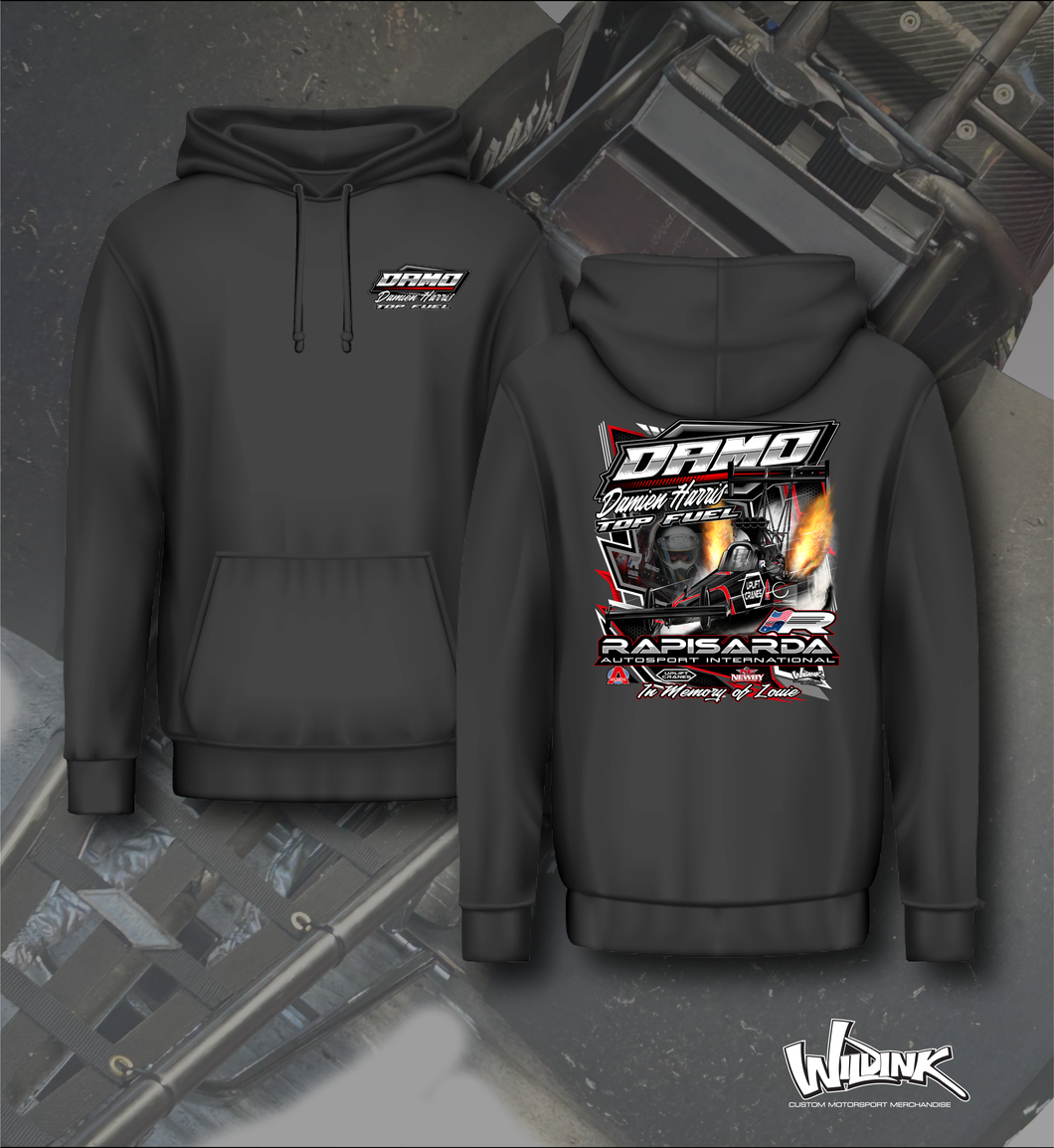 Rapisarda Autosport International - TOP FUEL - Damien Harris - Hoodie