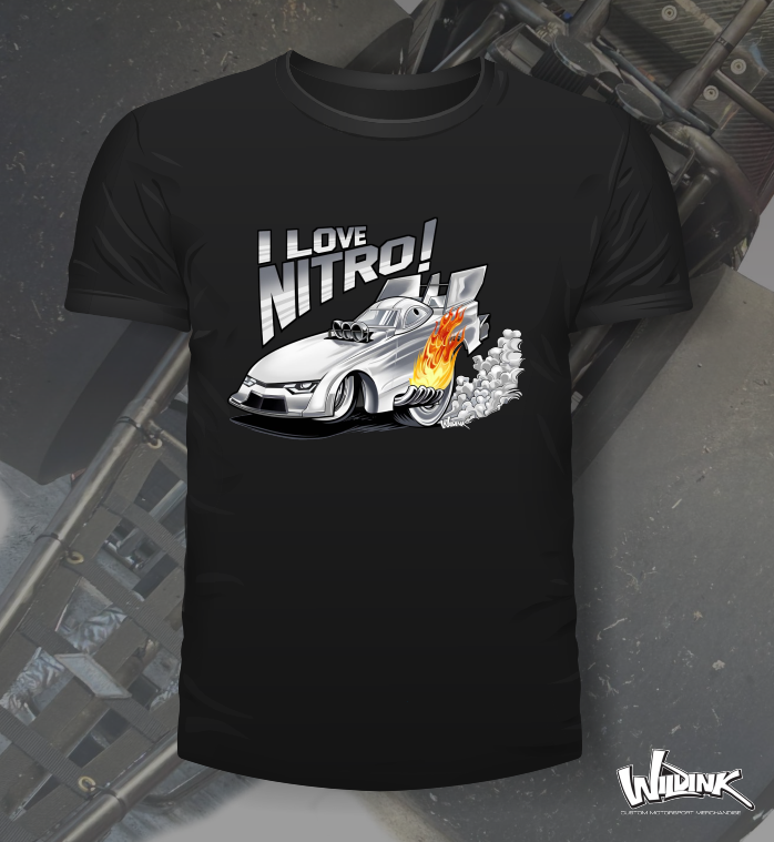 I Love Nitro - Tee Shirt – Wild Ink Australia