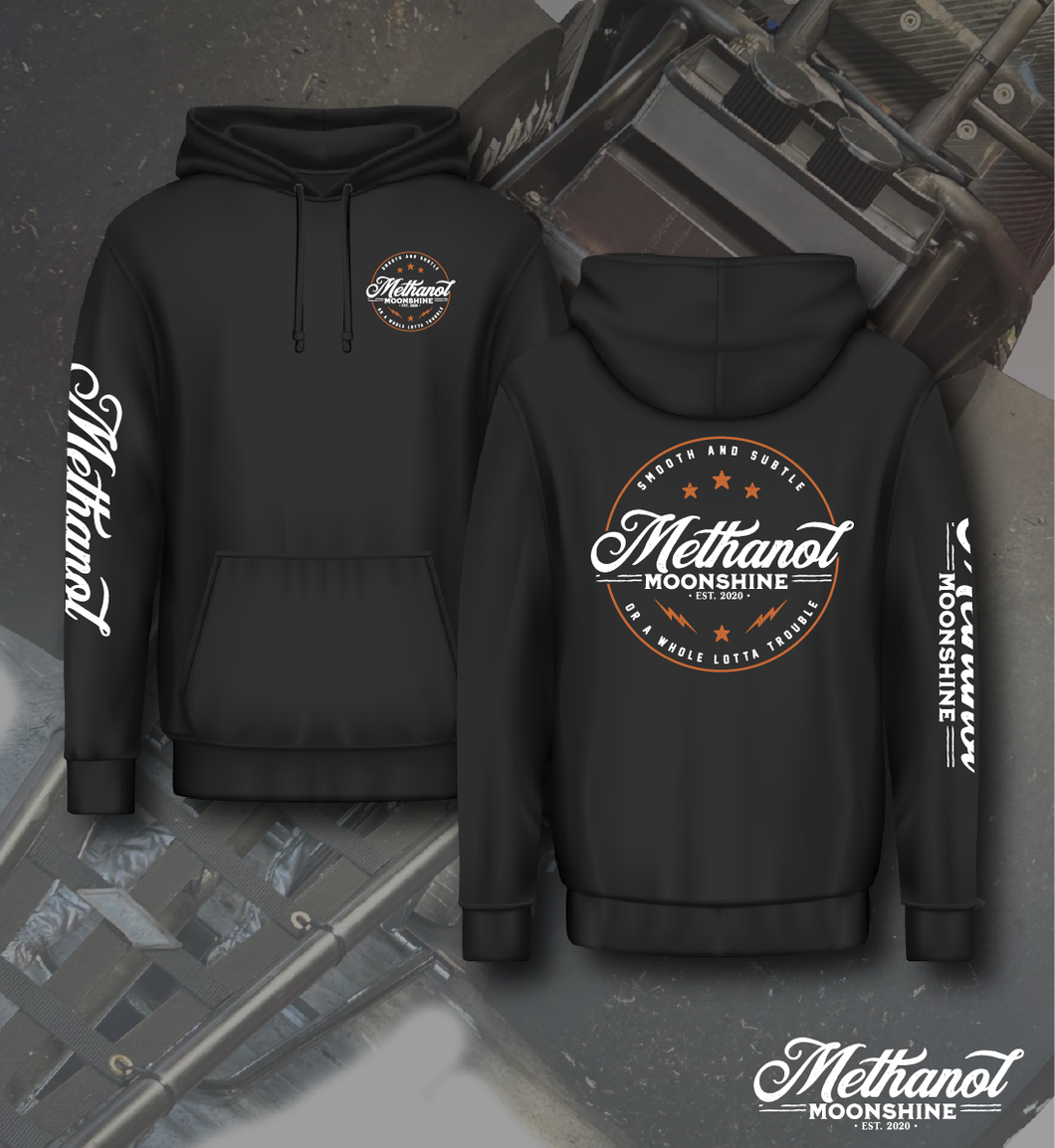 Methanol Moonshine - Round Logo - Hoodie
