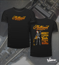 Load image into Gallery viewer, Methanol Moonshine - Whiskey Flavor Cola Rock n Roll - Tee Shirt
