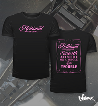 Load image into Gallery viewer, Methanol Moonshine - Smooth and Subtle or a whole lot of trouble - Tee Shirt
