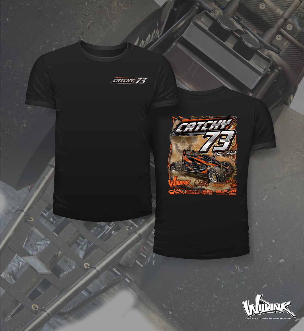 Catchy Motorsport - Two Position Print Tee Shirt