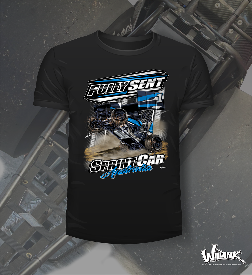 Fully Sent Blue - Tee Shirt