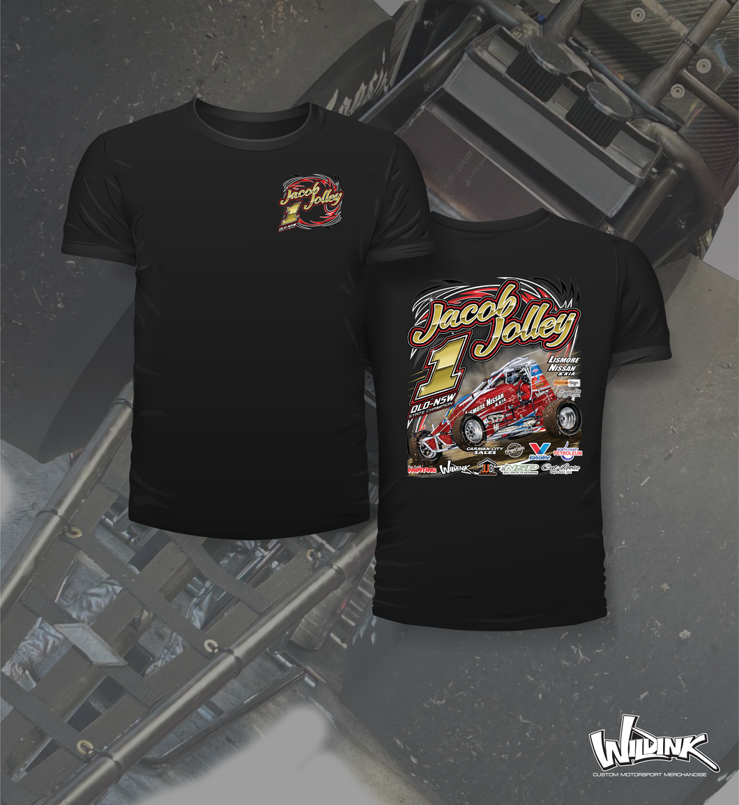 Jacob Jolley Racing - Two Position Print Tee Shirt