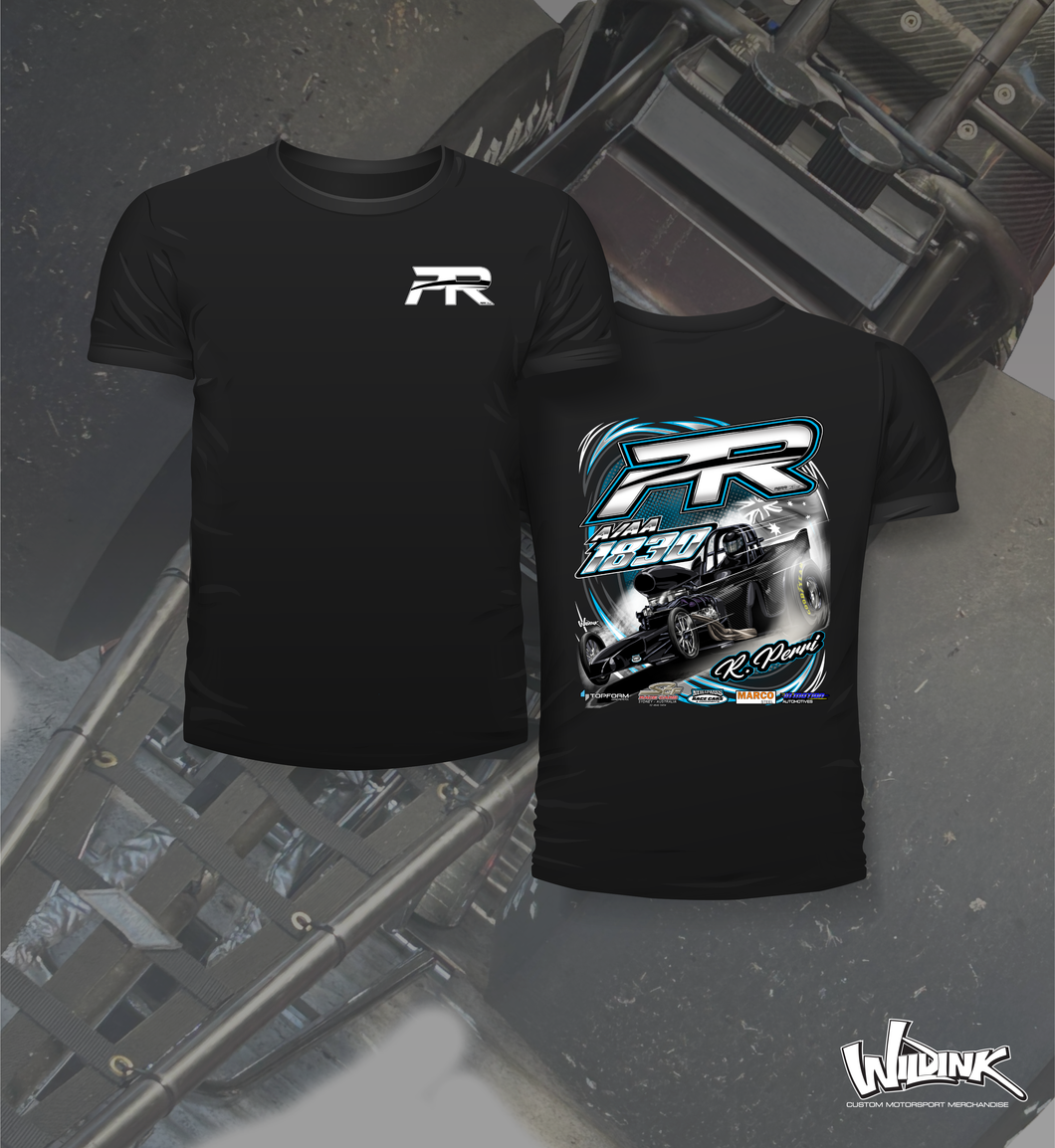 PR Racing - Two Position Print Tee Shirt