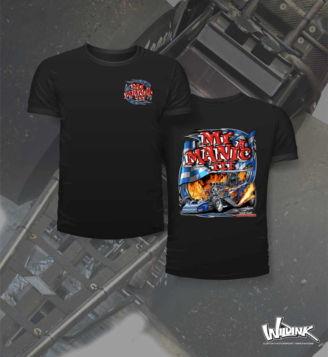 Mr Maniac - Two Position Print Tee Shirt