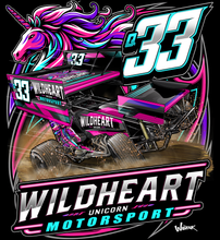 Load image into Gallery viewer, Wildheart Unicorn Motorsport - Sprintcar - Full Design - Tee Shirt
